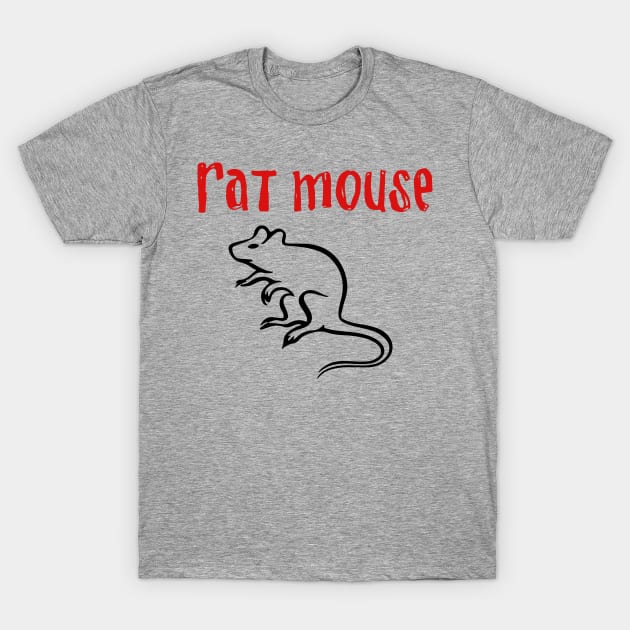 Rat Mouse T-Shirt by NobleTeeShop